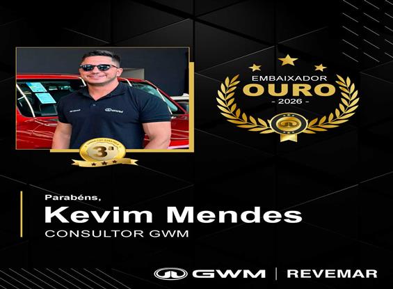 Consultores ouro do m�s de Abril da GWM Manaus