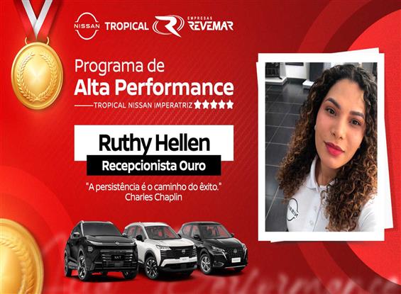 RECEPCIONISTA OURO ABRIL -  RUTHY HELLEN