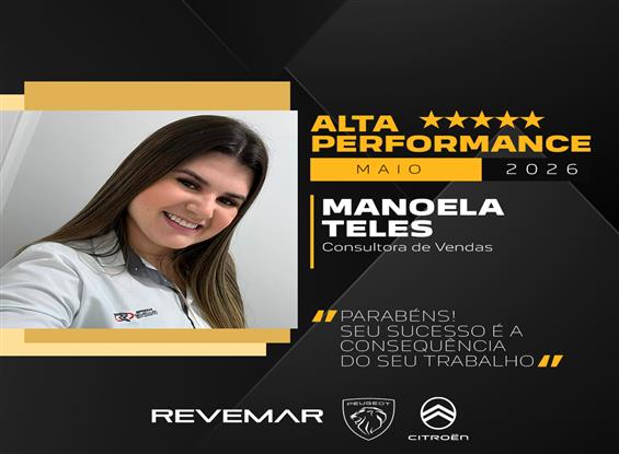 Alta Performance - Maio/2026 - Manoela