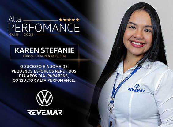 Alta Performance - Maio/2026 - Karen Stefanie