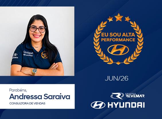 Alta Performance - Hyundai - Andressa Saraiva