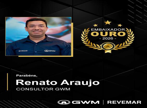 Consultores ouro - GWM Junho 2026 - Renato Araujo
