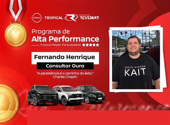 Alta Performance - Tropical Nissan Julho 2026 - Fernando Henrique