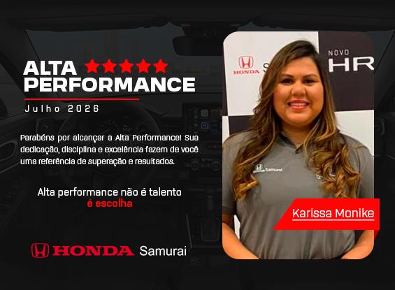 ALTA PERFORMANCE - Honda - Karissa Monike